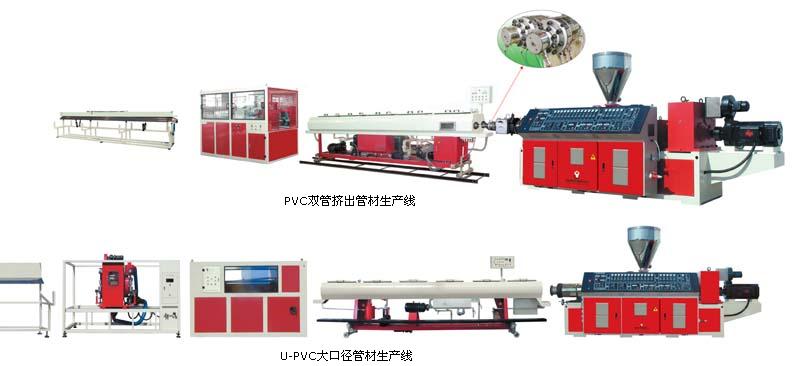 PVC塑料管材生產專用機組 高效能制造的智慧之選——青島億金源塑料機械